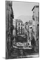 Destruction of the Castres Quarter, Palermo, 1860-Gustave Le Gray-Mounted Photographic Print