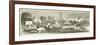 Destruction of the Depots, Public Buildings, and Manufactories at Atlanta, November 1864-null-Framed Premium Giclee Print