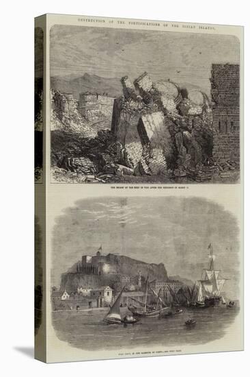 Destruction of the Fortifications of the Ionian Islands-null-Stretched Canvas