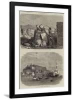 Destruction of the Fortifications of the Ionian Islands-null-Framed Giclee Print
