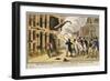 Destruction of the Furious Elephant at Exeter Change, 1826-null-Framed Giclee Print