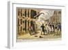 Destruction of the Furious Elephant at Exeter Change, 1826-null-Framed Giclee Print