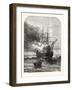 Destruction of the Goliath Training Ship, Off Grays, Essex, by Fire, 1876, Uk-null-Framed Giclee Print