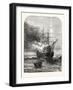 Destruction of the Goliath Training Ship, Off Grays, Essex, by Fire, 1876, Uk-null-Framed Giclee Print