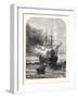 Destruction of the Goliath Training Ship, Off Grays, Essex, by Fire, 1876, Uk-null-Framed Giclee Print