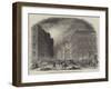 Destruction of the Hotel De Pologne, at Leipzig, by Fire-null-Framed Giclee Print