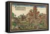 Destruction of the Krögelstein Castle by the Swabian League-Hans Wandereisen-Framed Stretched Canvas