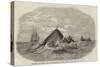 Destruction of the Larboard Boat of the Ann Alexander, by a Sperm Whale, in the South Pacific-null-Stretched Canvas