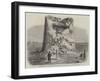 Destruction of the Martello Tower-null-Framed Giclee Print