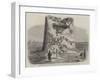 Destruction of the Martello Tower-null-Framed Giclee Print