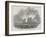 Destruction of the North Shore Cotton-Mill, at Liverpool, by Fire-null-Framed Giclee Print