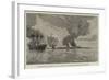 Destruction of the Peruvian Fleet by the Peruvians before Evacuating Callao-null-Framed Giclee Print