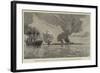 Destruction of the Peruvian Fleet by the Peruvians before Evacuating Callao-null-Framed Giclee Print