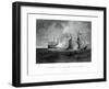 Destruction of the Privateer 'Petrel' by the 'St Lawrence, 28 July 1861, (1862-186)-R Hinshelwood-Framed Giclee Print