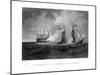 Destruction of the Privateer 'Petrel' by the 'St Lawrence, 28 July 1861, (1862-186)-R Hinshelwood-Mounted Giclee Print