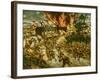 Destruction of the Red Army Railroad-null-Framed Art Print