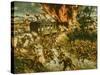 Destruction of the Red Army Railroad-null-Stretched Canvas