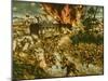 Destruction of the Red Army Railroad-null-Mounted Art Print