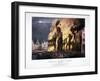 Destruction of the Royal Exchange (2N) Fire, London, 1838-GF Bragg-Framed Giclee Print