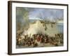 Destruction of the Temple of Jerusalem-Francesco Hayez-Framed Giclee Print