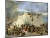 Destruction of the Temple of Jerusalem-Francesco Hayez-Mounted Giclee Print