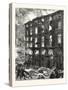 Destruction of the Theatre Des Arts, Rouen, by Fire, France, 1876-null-Stretched Canvas