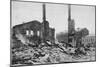 Destruction on a Moscow Street after the Revolution, Russia, December 1905-null-Mounted Giclee Print