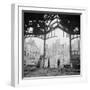 Destruction Visible During Allied Campaign to Liberate Caen During WWII-George Rodger-Framed Photographic Print