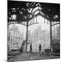 Destruction Visible During Allied Campaign to Liberate Caen During WWII-George Rodger-Mounted Photographic Print