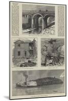 Destructive Explosion-Robert Neal Hind-Mounted Giclee Print
