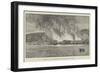 Destructive Fire at Hammerfest, the Most Northerly Town of Norway-null-Framed Giclee Print