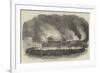 Destructive Fire at San Francisco, 400 Buildings Burnt-null-Framed Giclee Print