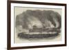 Destructive Fire at San Francisco, 400 Buildings Burnt-null-Framed Giclee Print