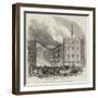 Destructive Fire in Tooley-Street, Southwark, on Wednesday-null-Framed Giclee Print