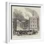 Destructive Fire in Tooley-Street, Southwark, on Wednesday-null-Framed Giclee Print