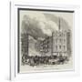 Destructive Fire in Tooley-Street, Southwark, on Wednesday-null-Framed Giclee Print