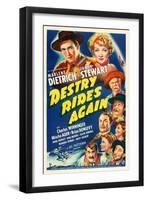 Destry Rides Again, 1939-null-Framed Giclee Print