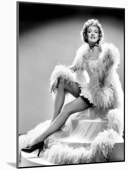 Destry Rides Again, Marlene Dietrich, 1939-null-Mounted Photo