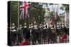 Detachment of Mounted Guard in the Mall En Route to Trooping of the Colour-James Emmerson-Stretched Canvas