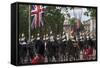 Detachment of Mounted Guard in the Mall En Route to Trooping of the Colour-James Emmerson-Framed Stretched Canvas