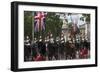 Detachment of Mounted Guard in the Mall En Route to Trooping of the Colour-James Emmerson-Framed Photographic Print