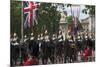 Detachment of Mounted Guard in the Mall En Route to Trooping of the Colour-James Emmerson-Mounted Photographic Print
