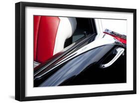 Detail at Classic Car Show, Kirkland, Washington, USA-Merrill Images-Framed Photographic Print