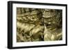 Detail at the Temple of the Emerald Buddha (Wat Phra Kaew)-John Woodworth-Framed Photographic Print