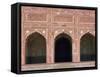 Detail, Badshahi Mosque, Lahore, Pakistan-Robert Harding-Framed Stretched Canvas