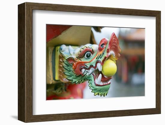 Detail, Chinese Temple, Jiufen, Taiwan, Asia-Christian Kober-Framed Photographic Print