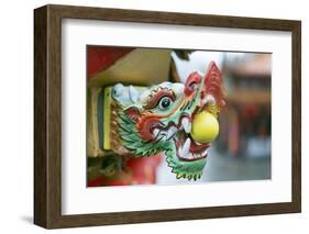 Detail, Chinese Temple, Jiufen, Taiwan, Asia-Christian Kober-Framed Photographic Print