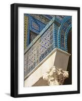 Detail, Dome of the Rock, Jerusalem, Israel, Middle East-Michael DeFreitas-Framed Photographic Print