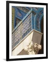 Detail, Dome of the Rock, Jerusalem, Israel, Middle East-Michael DeFreitas-Framed Photographic Print