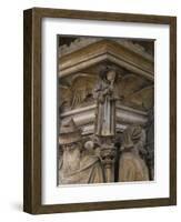 Detail from 15th Century Sculptures-Clement Massier-Framed Giclee Print